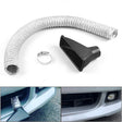 Car Modified Front Bumper Carbon Fiber Intake Pipe - Air Intake System by PMC TechLife | Online Shopping South Africa | PMC TechLife | Buy Now Pay Later Mobicred