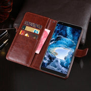 For Ulefone S1 idewei  Crazy Horse Texture Horizontal Flip Leather Case with Holder & Card Slots & Wallet(White)