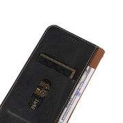 For OnePlus 11 5G KHAZNEH Nappa Top Layer Cowhide Leather Phone Case(Black)