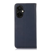 For OnePlus Nord CE 3 Lite KHAZNEH Nappa Top Layer Cowhide Leather Phone Case(Blue)