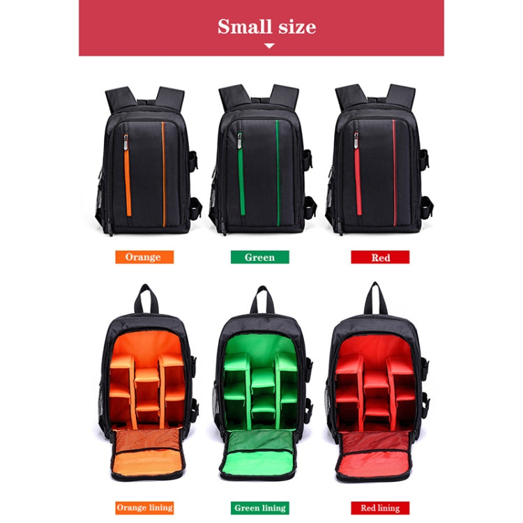 Outdoor Camera Backpack Water-resistant Photography Camera Shoulders Bag, Size:45x32x18cm(Green)