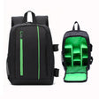 Outdoor Camera Backpack Waterproof Photography Camera Shoulders Bag, Size:33.5x25.5x15.5cm(Green) - Backpack by PMC TechLife | Online Shopping South Africa | PMC TechLife | Buy Now Pay Later Mobicred