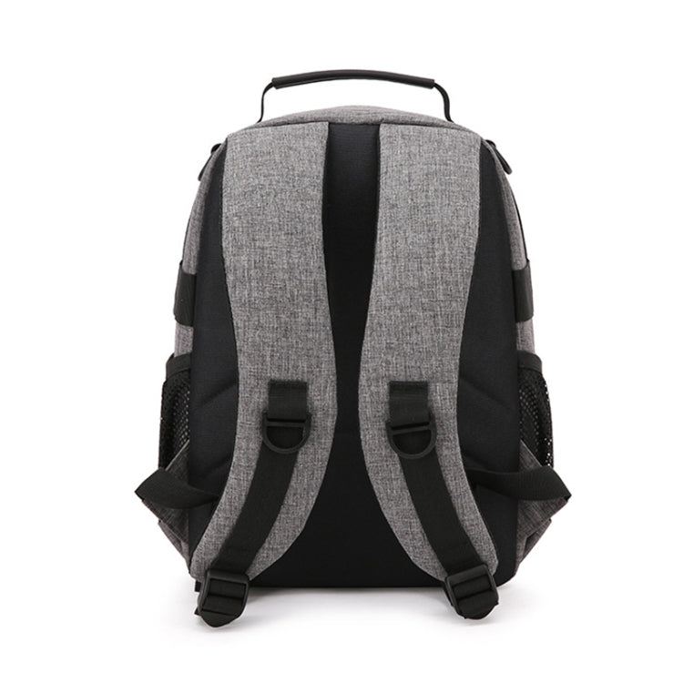 Small Water-resistant Camera Backpack Shoulders SLR Camera Bag(Black)