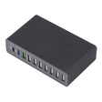 MFT-03Q 10 in 1 65W QC3.0 USB Smart Fast Charger, Plug Type:US Plug(Black) - USB Charger by PMC TechLife | Online Shopping South Africa | PMC TechLife | Buy Now Pay Later Mobicred