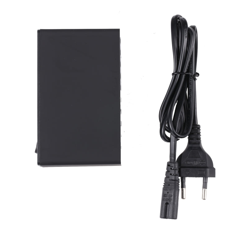 MFT-03Q 10 in 1 65W QC3.0 USB Smart Fast Charger, Plug Type:US Plug(Black)