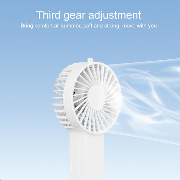 WT-F58 Hanging Neck Handheld Electric Fan(Green)