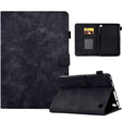 For Amazon Kindle Fire 7 2022 Peony Butterfly Embossed Leather Smart Tablet Case(Black) - Amazon by PMC TechLife | Online Shopping South Africa | PMC TechLife | Buy Now Pay Later Mobicred