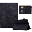 For Amazon Kindle Paperwhite 5 Peony Butterfly Embossed Leather Smart Tablet Case(Black) - Amazon by PMC TechLife | Online Shopping South Africa | PMC TechLife | Buy Now Pay Later Mobicred
