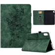 For Lenovo Tab P11 Peony Butterfly Embossed Leather Smart Tablet Case(Green) - free shipping - PMC TechLife - Order now!