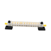 CP-3051 150A 12-48V RV Yacht 12-way Busbar with 14pcs Terminals(Black)