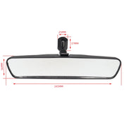 10 inch Car Modified Large Field View Reflective Auxiliary Rearview Mirror