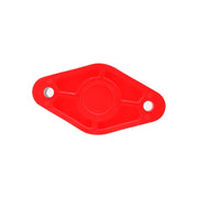 3/8 inch M10 RV Yacht 8-way Terminal Stud with 2 M5x20 Screws(Red)