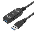 USB 3.0 Male to Female Data Sync Super Speed Extension Cable, Length:15m - USB 3.0 by PMC TechLife | Online Shopping South Africa | PMC TechLife | Buy Now Pay Later Mobicred