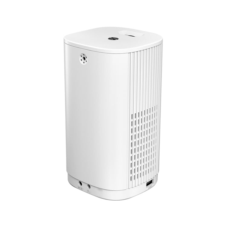 T1 480x360 800 Lumens Portable Mini LED Projector, Specification:EU Plug(White)