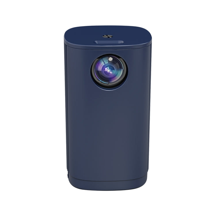 T1 480x360 800 Lumens Portable Mini LED Projector, Specification:EU Plug(Blue)