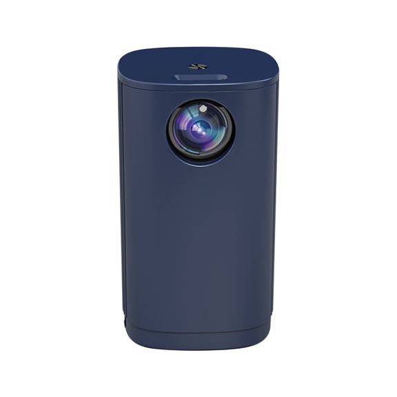 T1 480x360 800 Lumens Portable Mini LED Projector, Specification:EU Plug(Blue)