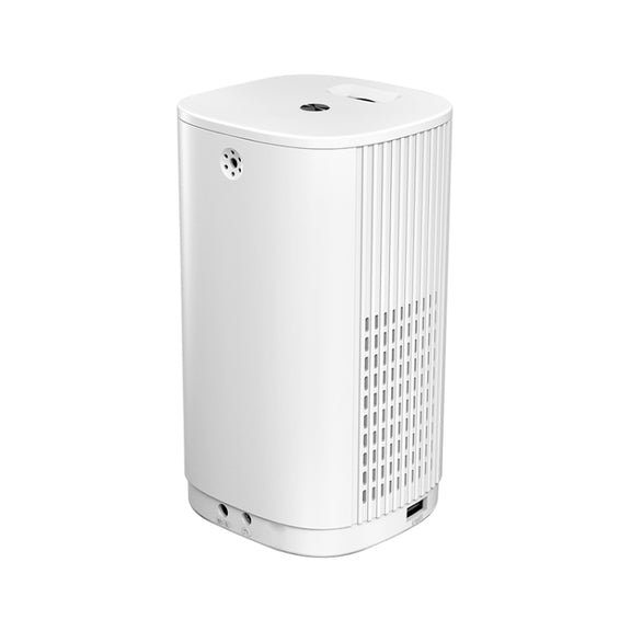 T1 480x360 800 Lumens Portable Mini LED Projector, Specification:UK Plug(White)