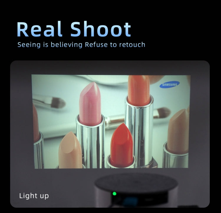 T2 800x480 1000 Lumens LED HD Mini Projector, Specification:EU Plug