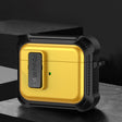 For AirPods 3 Signal Flag Wireless Earphones Case with Security Lock(Yellow) - For AirPods 3 by PMC Jewellery | Online Shopping South Africa | PMC Jewellery | Buy Now Pay Later Mobicred
