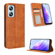 For Blackview A52 Magnetic Buckle Retro Texture Leather Phone Case(Brown) - More Brand by PMC TechLife | Online Shopping South Africa | PMC TechLife | Buy Now Pay Later Mobicred