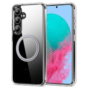 For Samsung Galaxy S25+ 5G Transparent Frosted MagSafe Phone Case