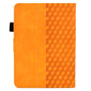 For Amazon Kindle Lite 2022 Rhombus Embossed Leather Tablet Case(Khaki)
