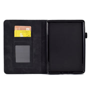 For Amazon Kindle Lite 2022 Rhombus Embossed Leather Tablet Case(Black)
