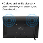 PR1335T 13.3 inch IPS Display Advertising Machine, 2GB+16GB, CPU:RK3566 Quad Core 2.0GHz(EU Plug)
