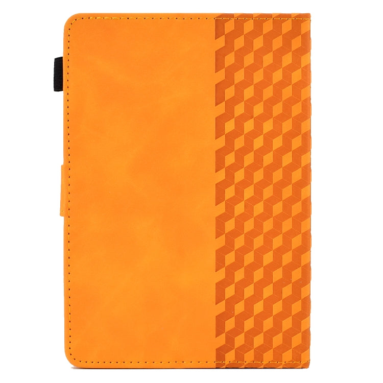 For 7.0 inch Universal Tablet Rhombus Embossed Leather Case(Khaki)