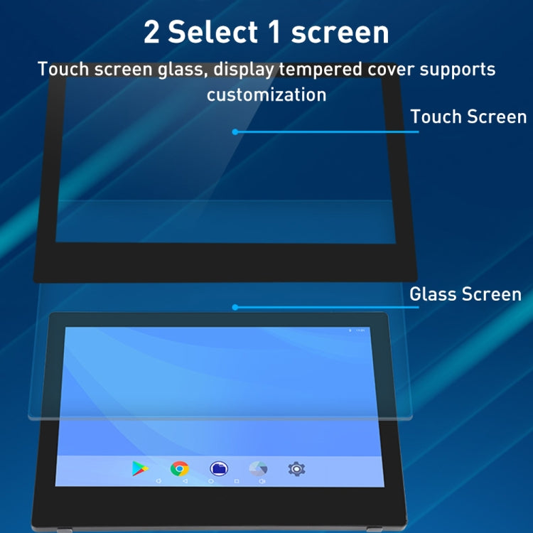 PR2153T 21.5 inch IPS Display Advertising Machine, 2GB+16GB, CPU:RK3566 Quad Core 2.0GHz(US Plug)