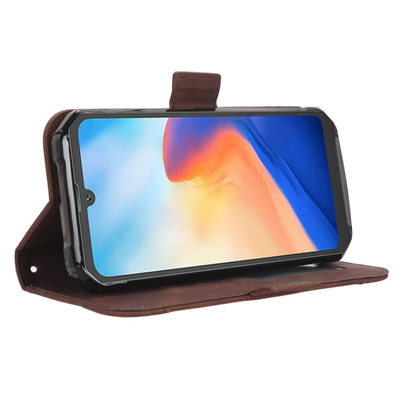 For Blackview BV7200 Skin Feel Calf Texture Card Slots Leather Phone Case(Brown)