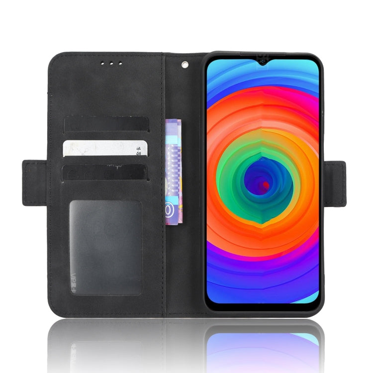 For Ulefone Note 14 Skin Feel Calf Texture Card Slots Leather Phone Case(Black)