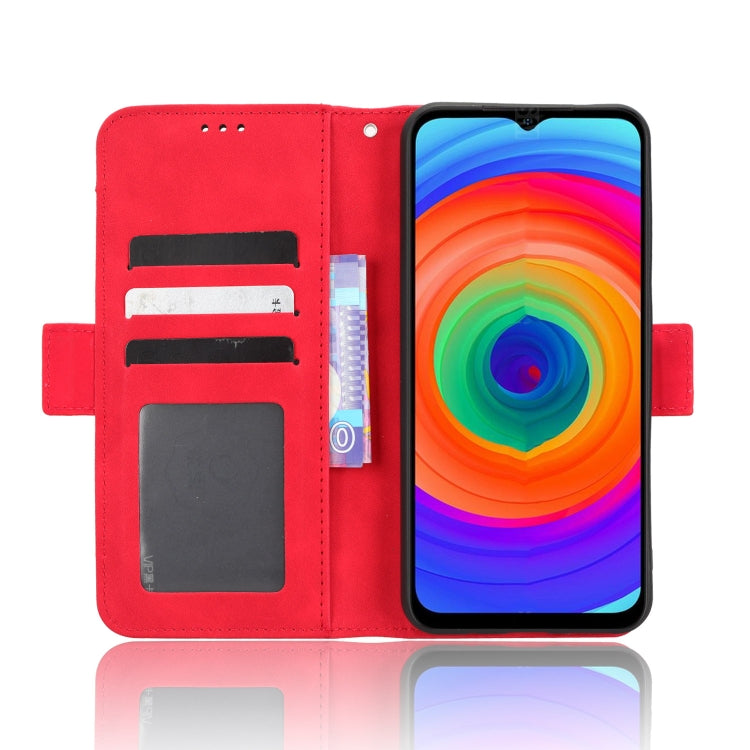 For Ulefone Note 14 Skin Feel Calf Texture Card Slots Leather Phone Case(Red)