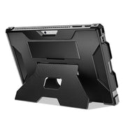 For MicroSoft Surface Pro 4 / 5 / 6 / 7 Armor Kickstand Shockproof Tablet Case(Grey White)
