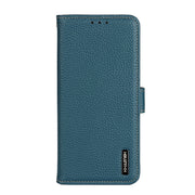 For Sony Xperia 1 IV KHAZNEH Litchi Genuine Leather Phone Case(Green)