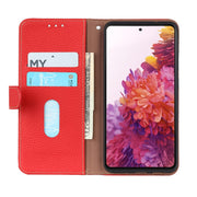 For Sony Xperia 10 IV KHAZNEH Litchi Genuine Leather Phone Case(Red)
