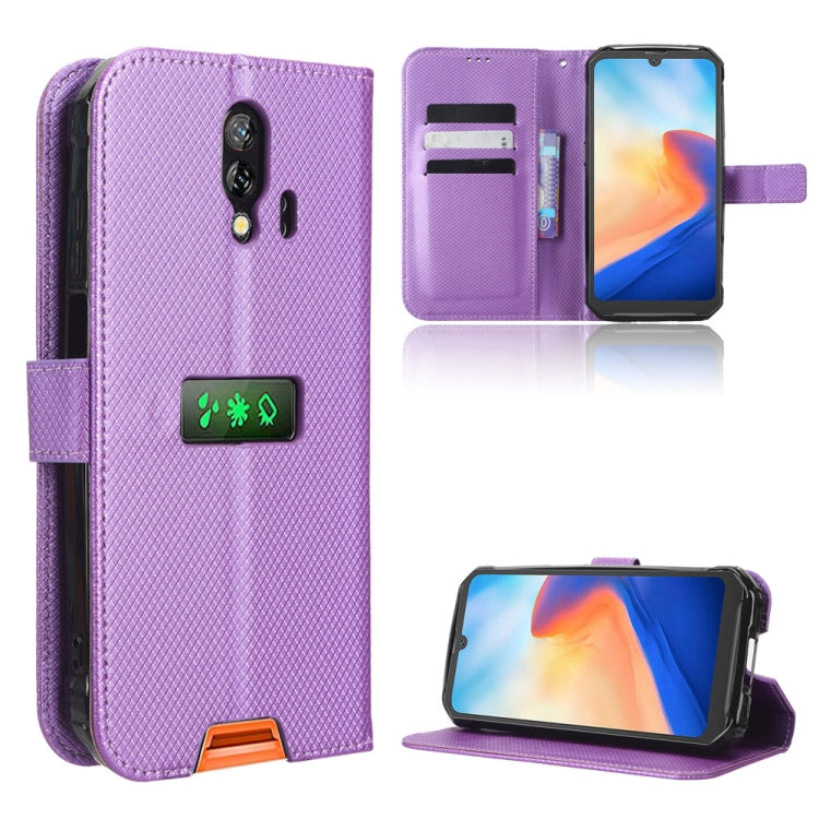 For Blackview BV7200 Diamond Texture Leather Phone Case(Purple)
