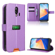 For Blackview BV7200 Diamond Texture Leather Phone Case(Purple)