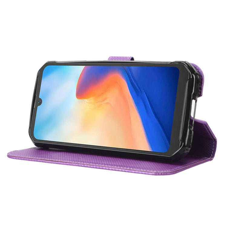 For Blackview BV7200 Diamond Texture Leather Phone Case(Purple)