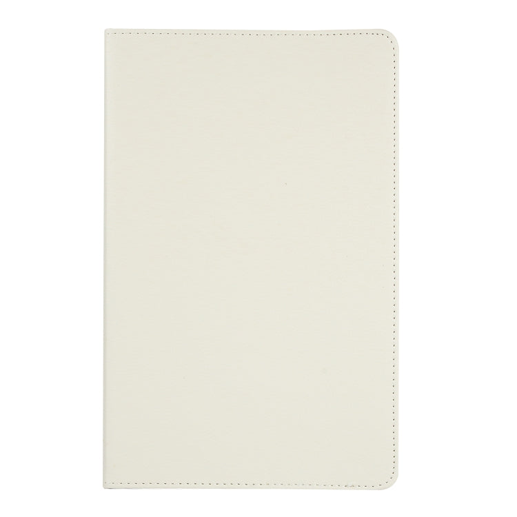 For Huawei Matepad SE 10.4 360 Degree Rotation Litchi Texture Tablet Leather Case(White)