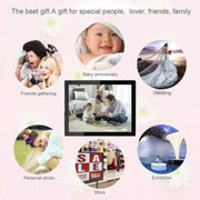 15 inch LED Display WiFi Cloud Photo Frame, RK3126C Quad Core up to 1.5GHz, Android 6.0, 1GB+16GB(EU Plug)