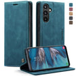 For Samsung Galaxy A34 5G CaseMe 013 Multifunctional Horizontal Flip Leather Phone Case(Blue) - free shipping - PMC TechLife - Order now!