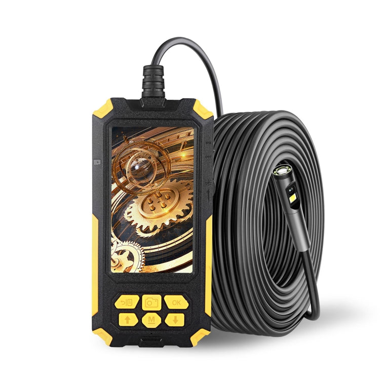 P50 8mm 4.5 inch Three Camera Endoscope with Screen, Length:2m Hard Line
