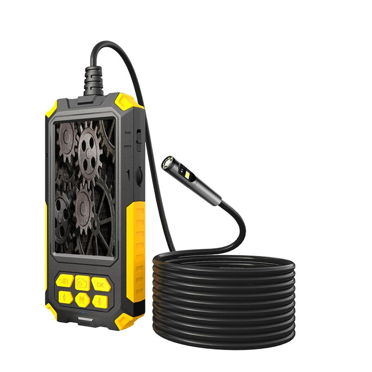 P50 8mm 4.5 inch Three Camera Endoscope with Screen, Length:2m Hard Line