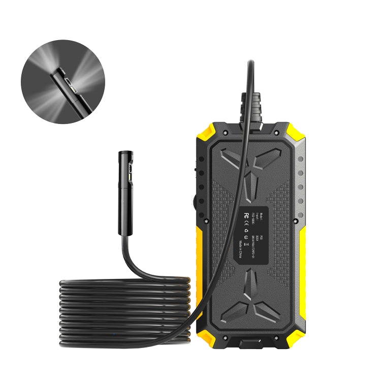 P50 8mm 4.5 inch Three Camera Endoscope with Screen, Length:2m Hard Line
