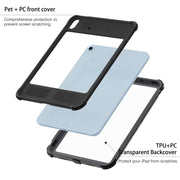 For iPad 2025 / 2022 RedPepper Shockproof Dustproof Water-resistant Tablet Case(Black)