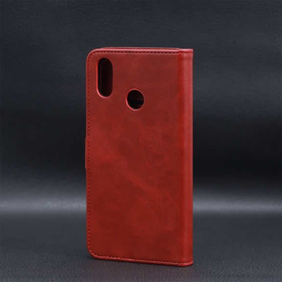 For Huawei Nova 3i GUSSIM Business Style Horizontal Flip Leather Case with Holder & Card Slots & Wallet(Red)