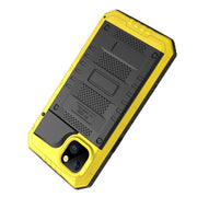 For iPhone 14 Plus RedPepper Wolf 360 Full Body Rugged Life Water-resistant Phone Case(Yellow)