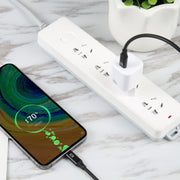 20W PD USB-C/Type-C Interface Fast Charging Charger, Specification: EU Plug(White)