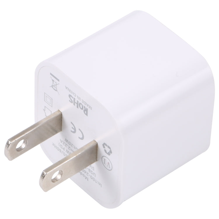 20W PD USB-C/Type-C Interface Fast Charging Charger, Specification: US Plug(White)